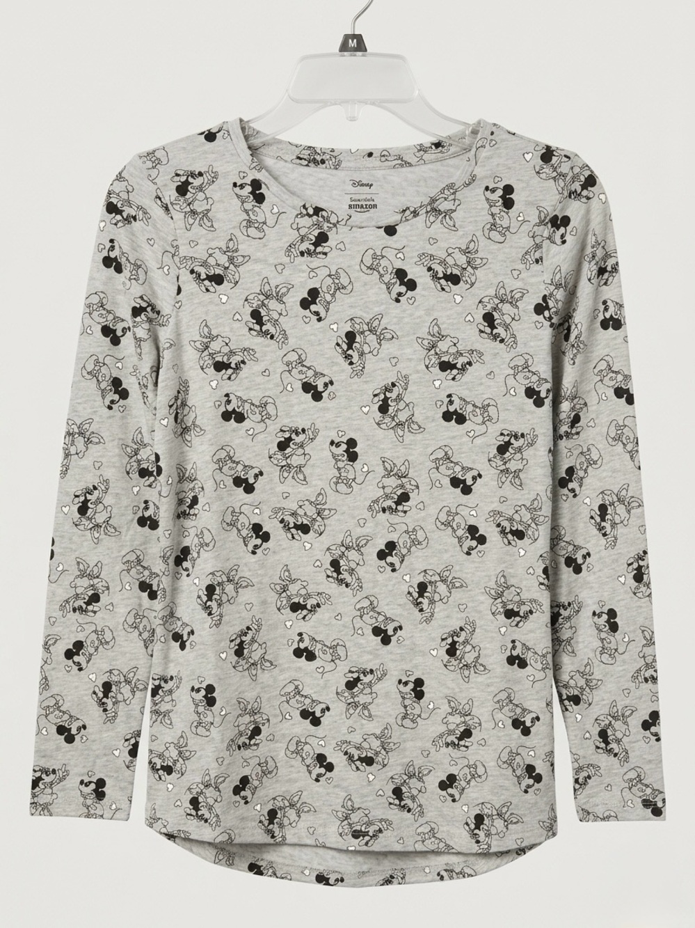 3 pack Disney Kids' Long-Sleeve Minnie & Mickey Print long sleeve top